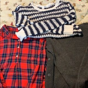 Size medium winter maternity tops